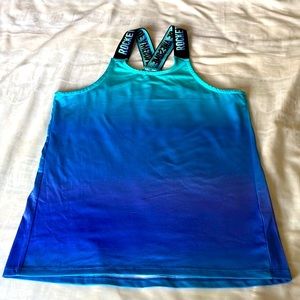 Rockets of Awesome girls blue ombré tank top in size 12